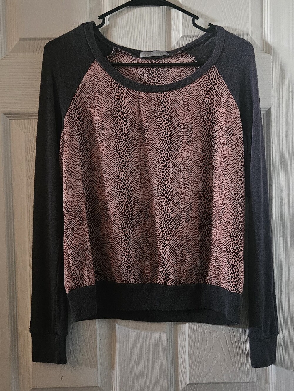 Olivia Moon Animal Print Top